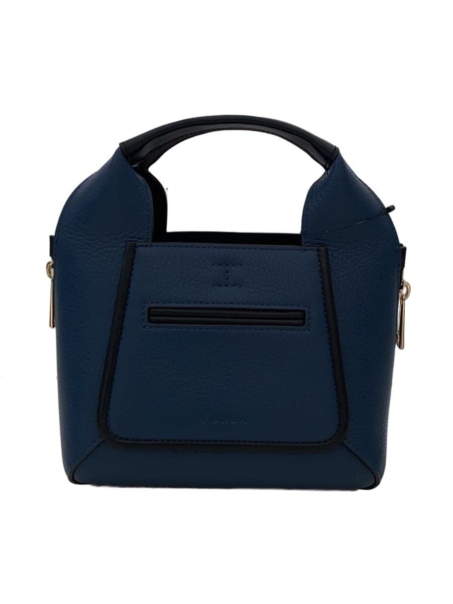 FURLA shoulder bag -- BLUE all-over pattern