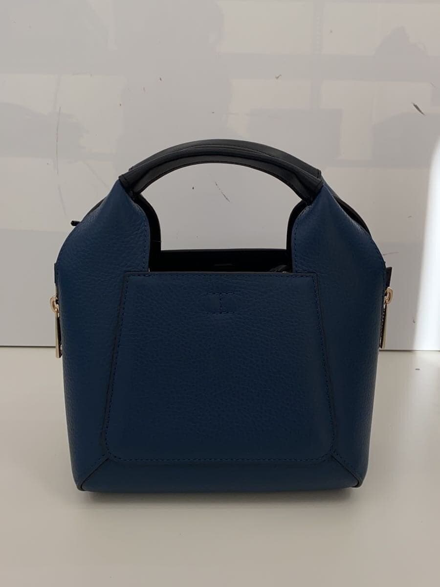 FURLA shoulder bag -- BLUE all-over pattern 3