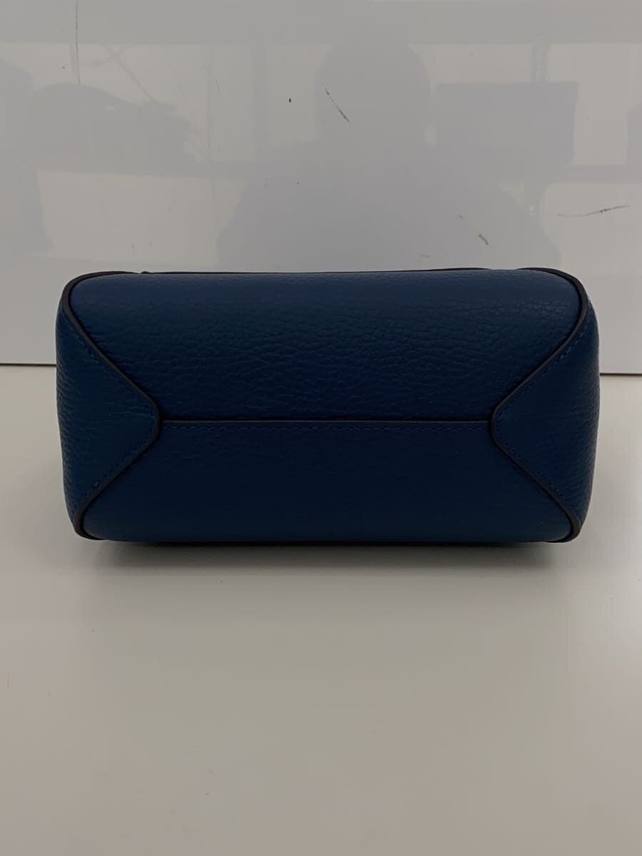 FURLA shoulder bag -- BLUE all-over pattern 4