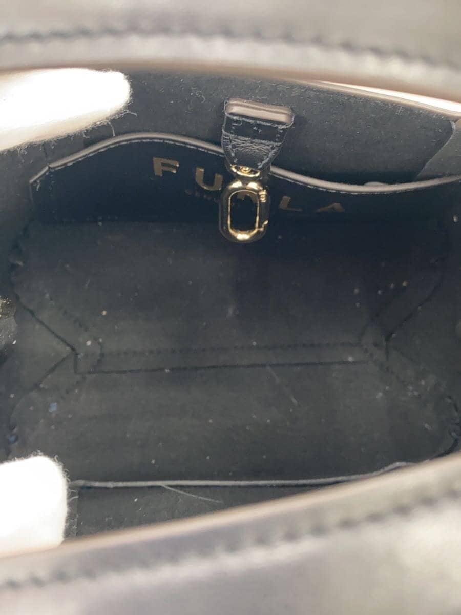 FURLA shoulder bag -- BLUE all-over pattern 6