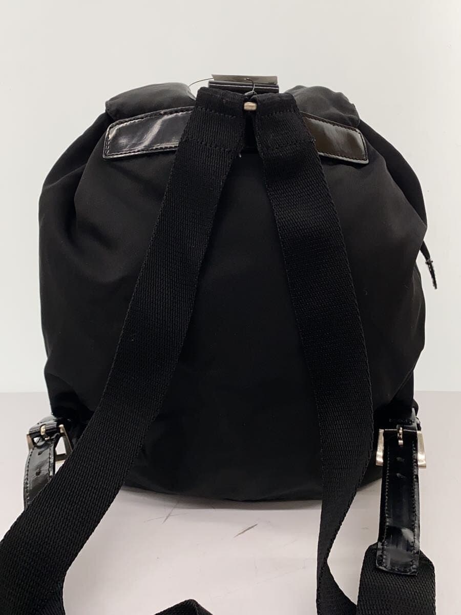 PRADA backpack nylon black plain V130 3