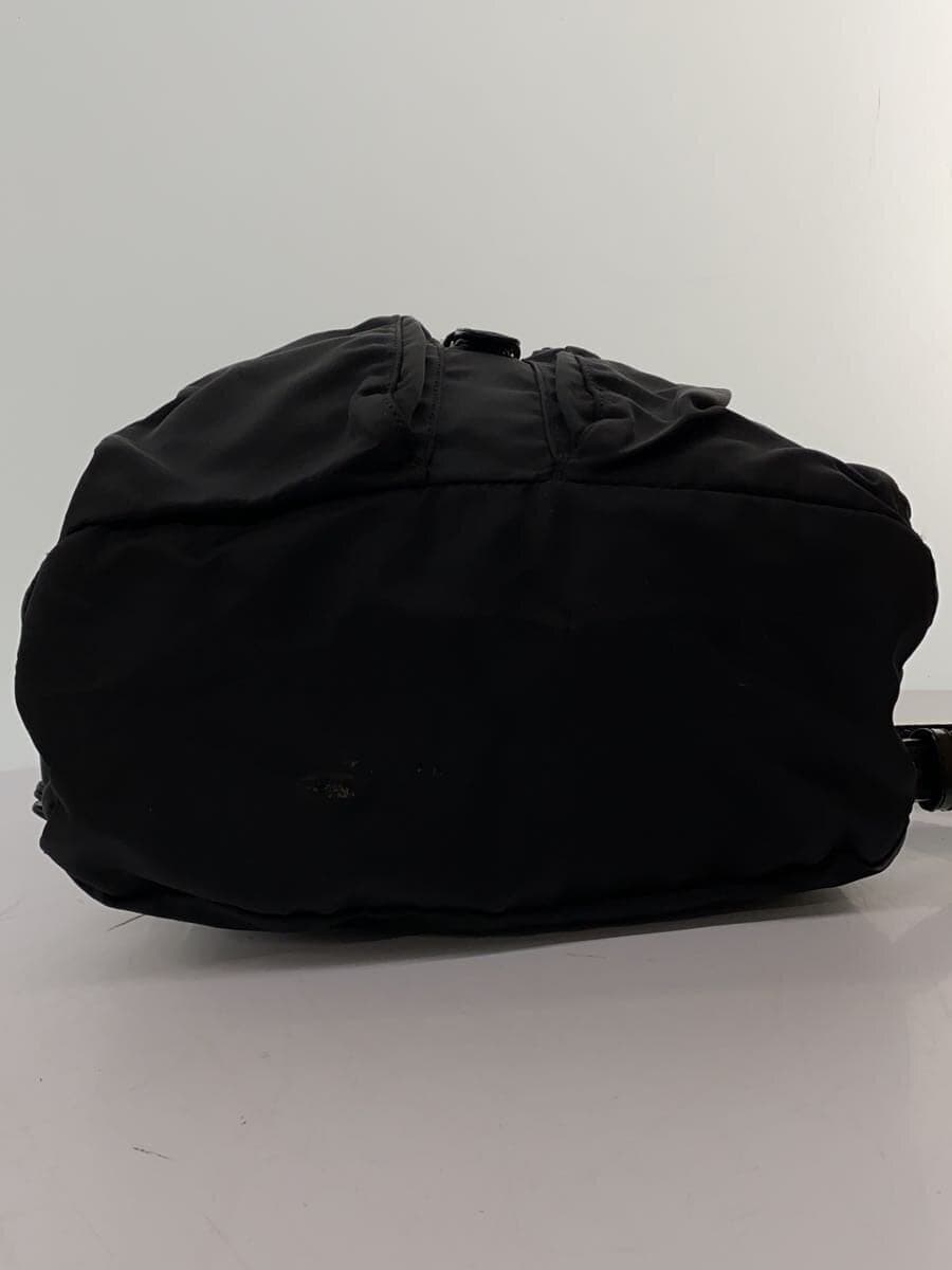 PRADA backpack nylon black plain V130 4