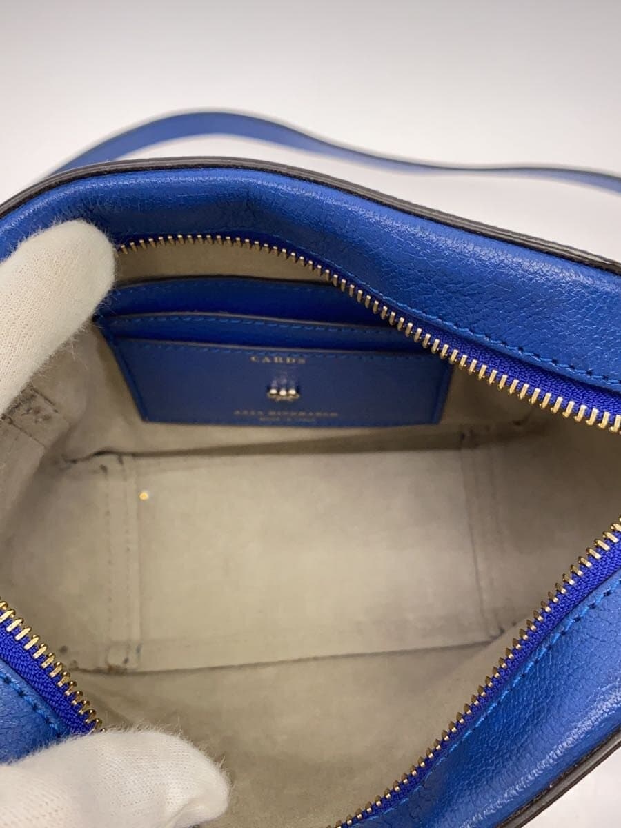 ANYA HINDMARCH tote bag -- BLU plain 6