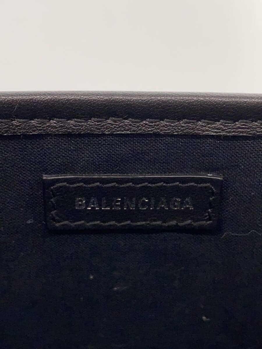 BALENCIAGA Tote Bag Leather BLK Solid 390346 5