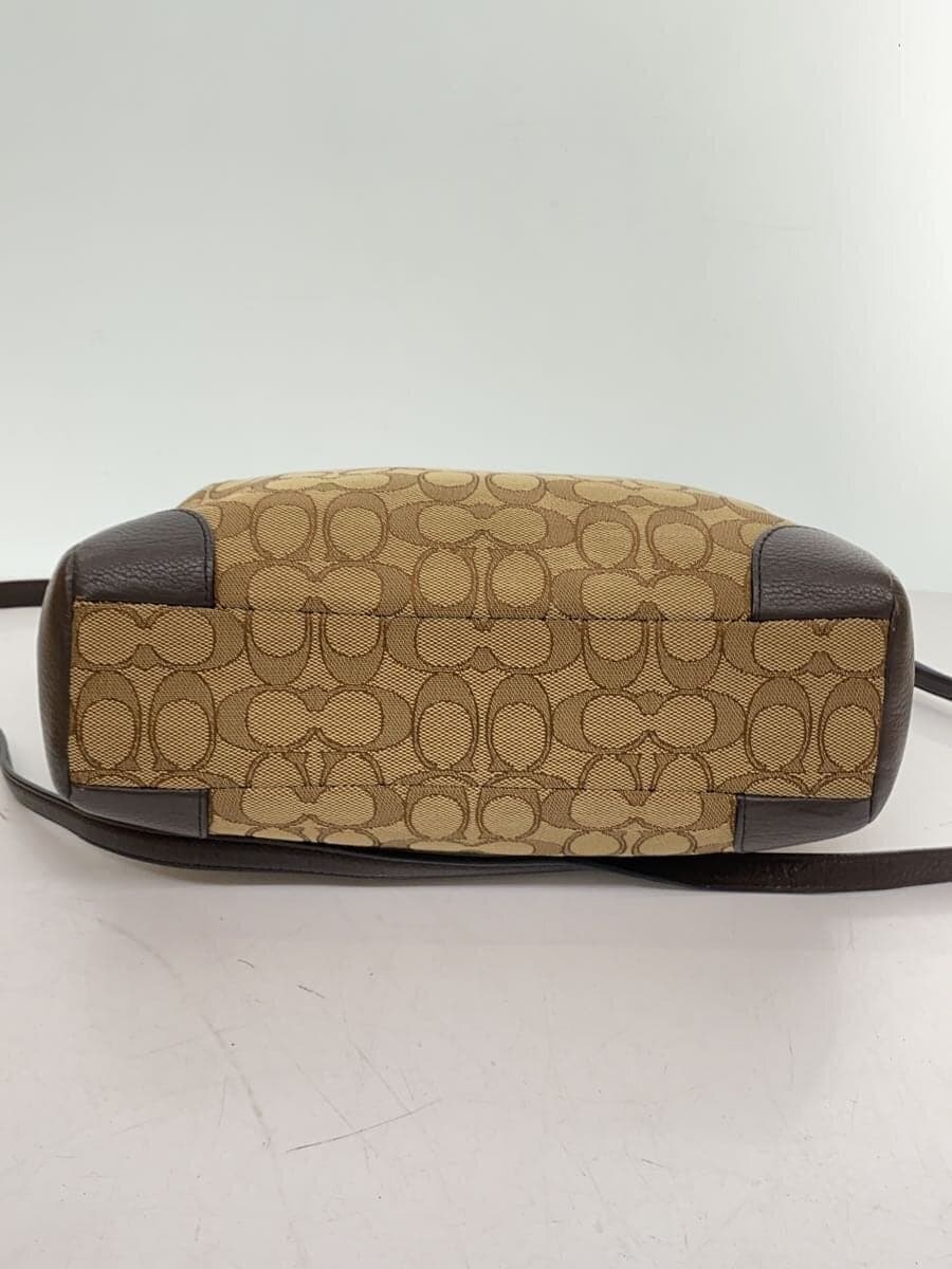 COACH Handbag_Signature Canvas BEG 4