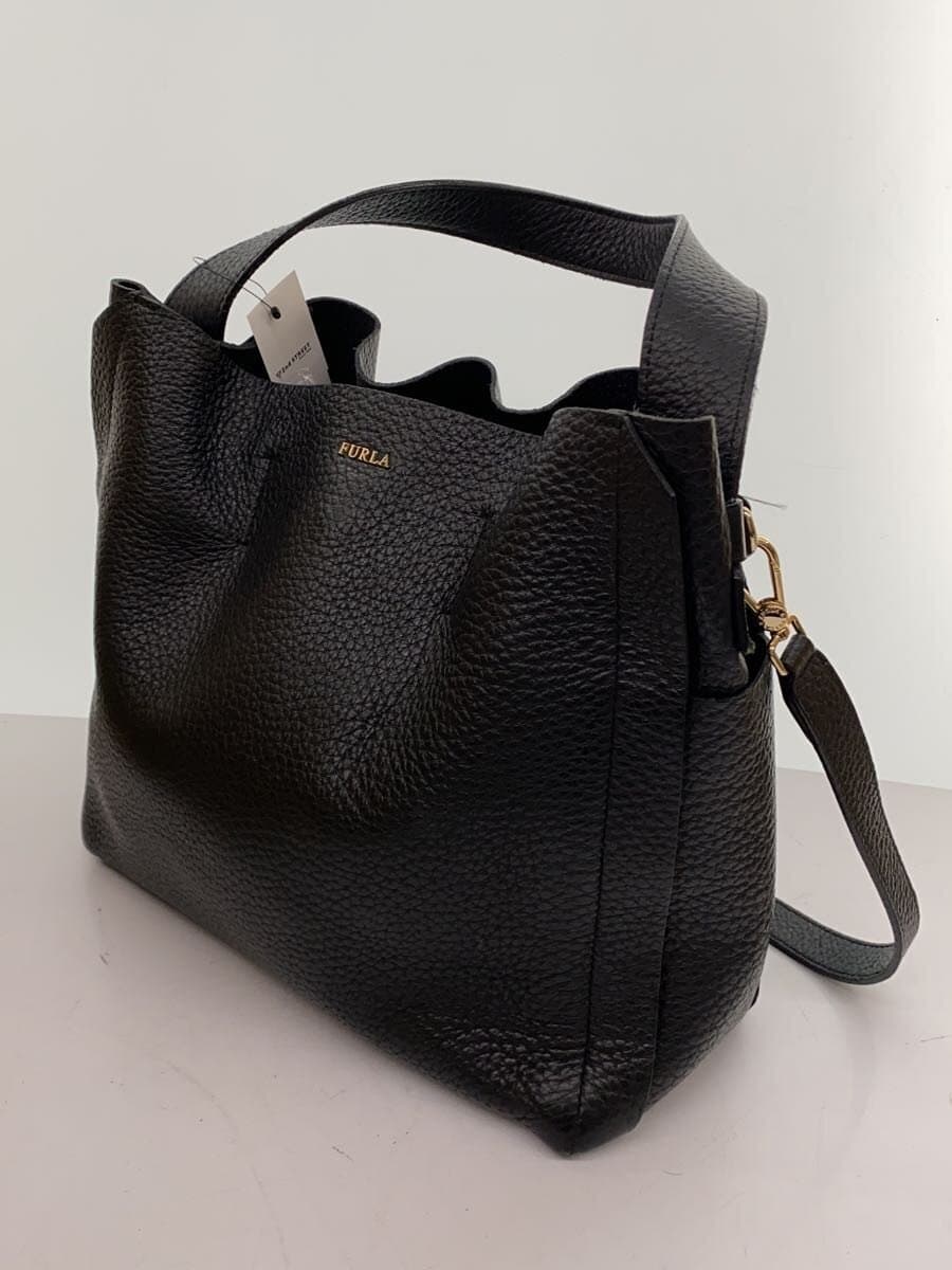 FURLA Tote Bag BLK F6852 2