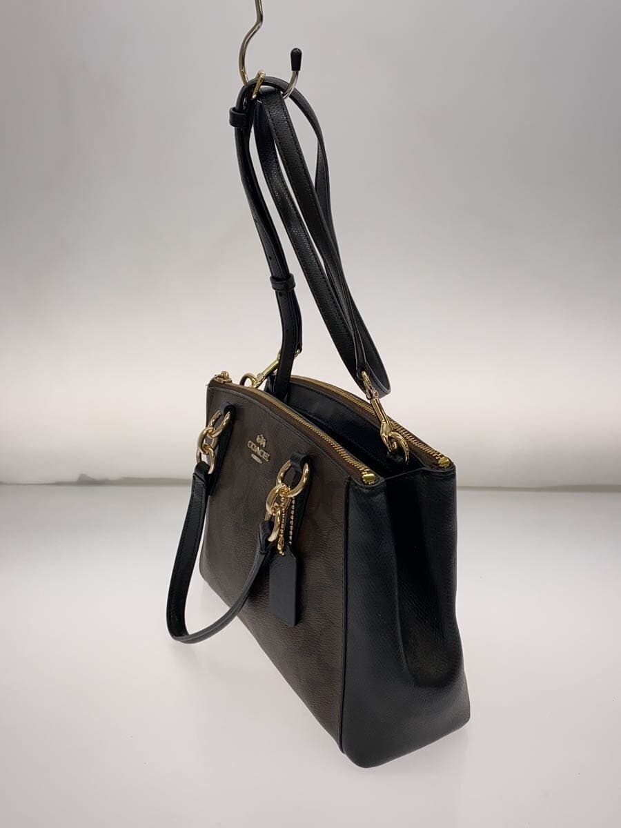 COACH Shoulder Bag -- BRW Allover Pattern f36718 2