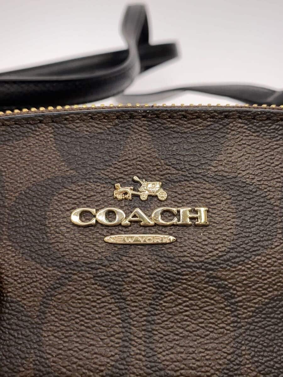 COACH Shoulder Bag -- BRW Allover Pattern f36718 5