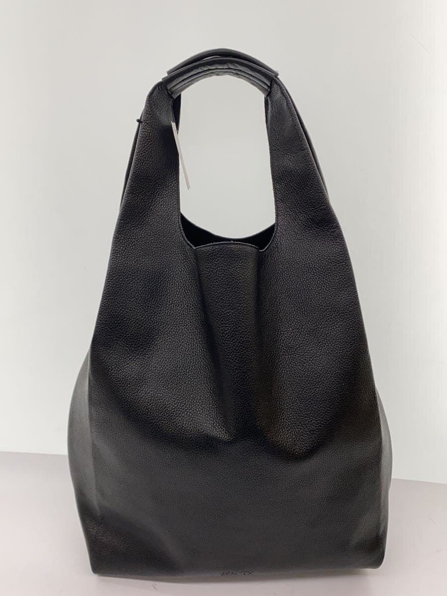 beautiful people Tote Bag Leather BLK Solid 3