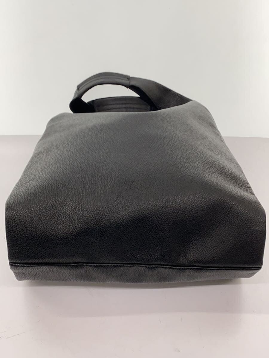 beautiful people Tote Bag Leather BLK Solid 4