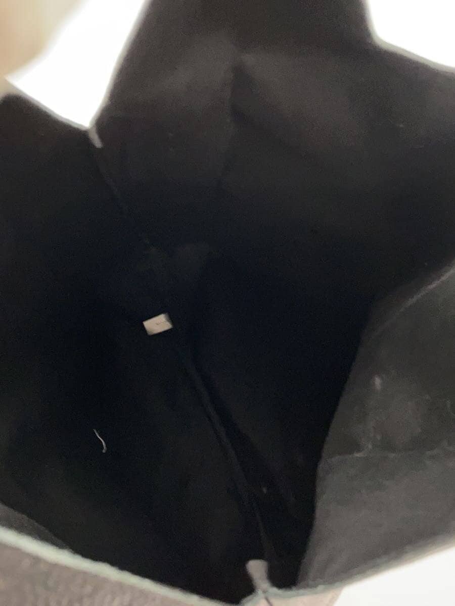 beautiful people Tote Bag Leather BLK Solid 5