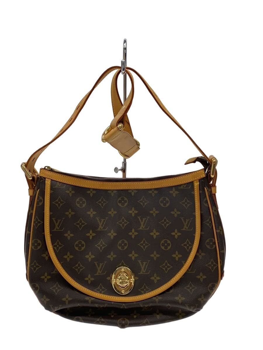 LOUIS VUITTON shoulder bag -- BRW all-over pattern