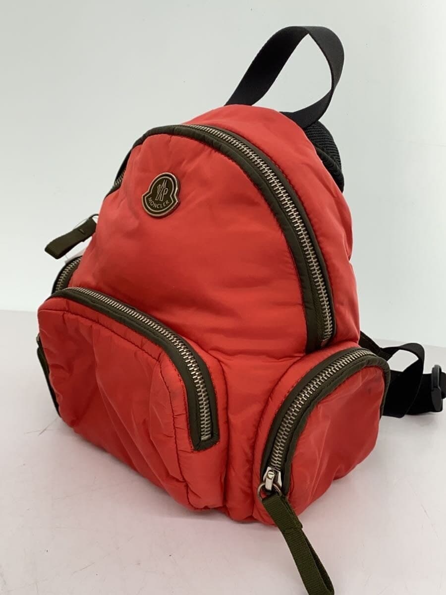 MONCLER Backpack Polyester RED C29540063000 68352 2