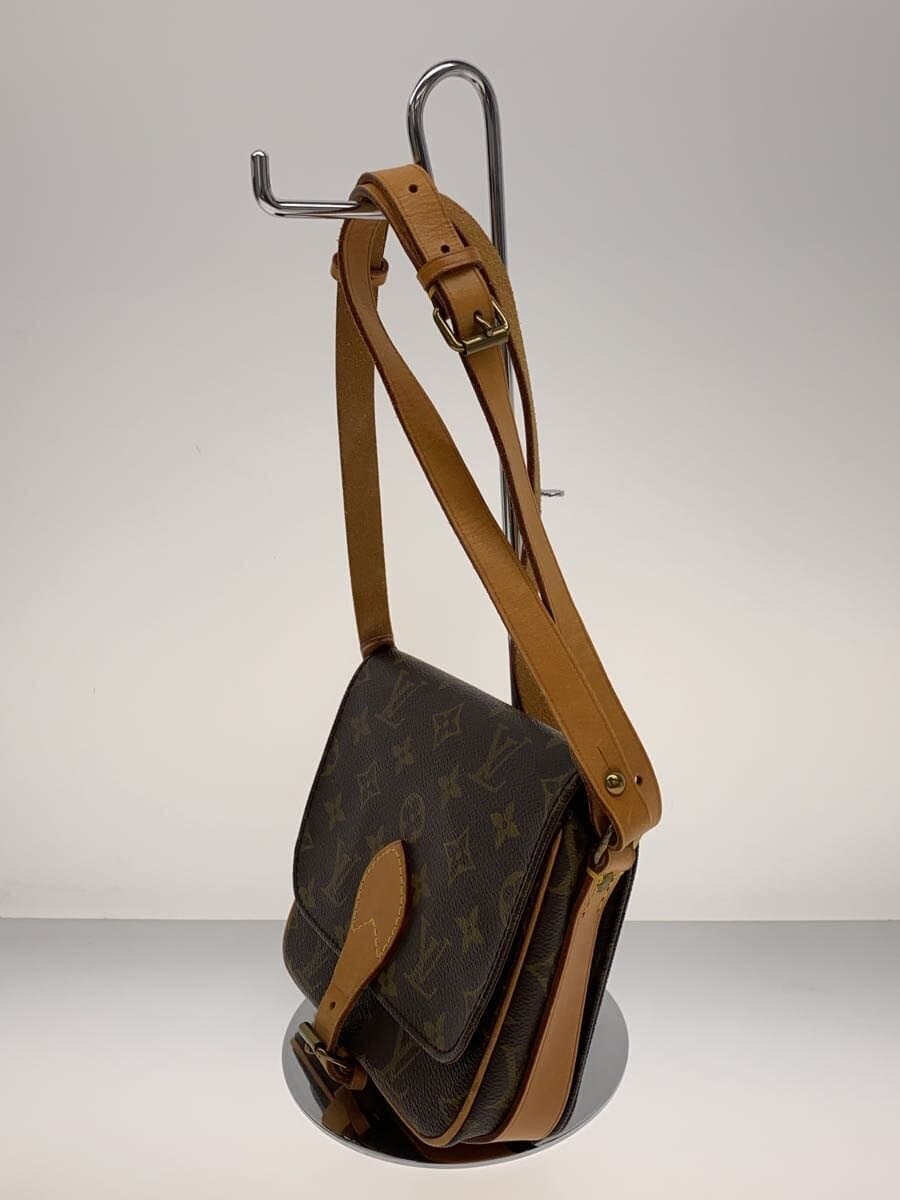 LOUIS VUITTON Cartouchiere MM_Monogram Canvas PVC BRW 2