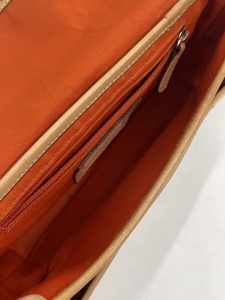 COACH Shoulder Bag_Signature Canvas BEG All Over Pattern 5