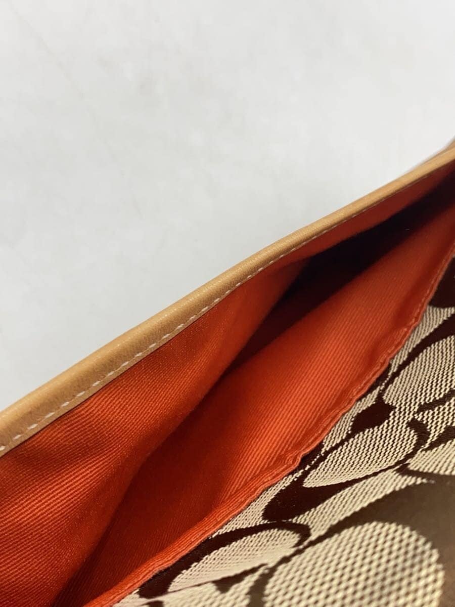 COACH Shoulder Bag_Signature Canvas BEG All Over Pattern 8