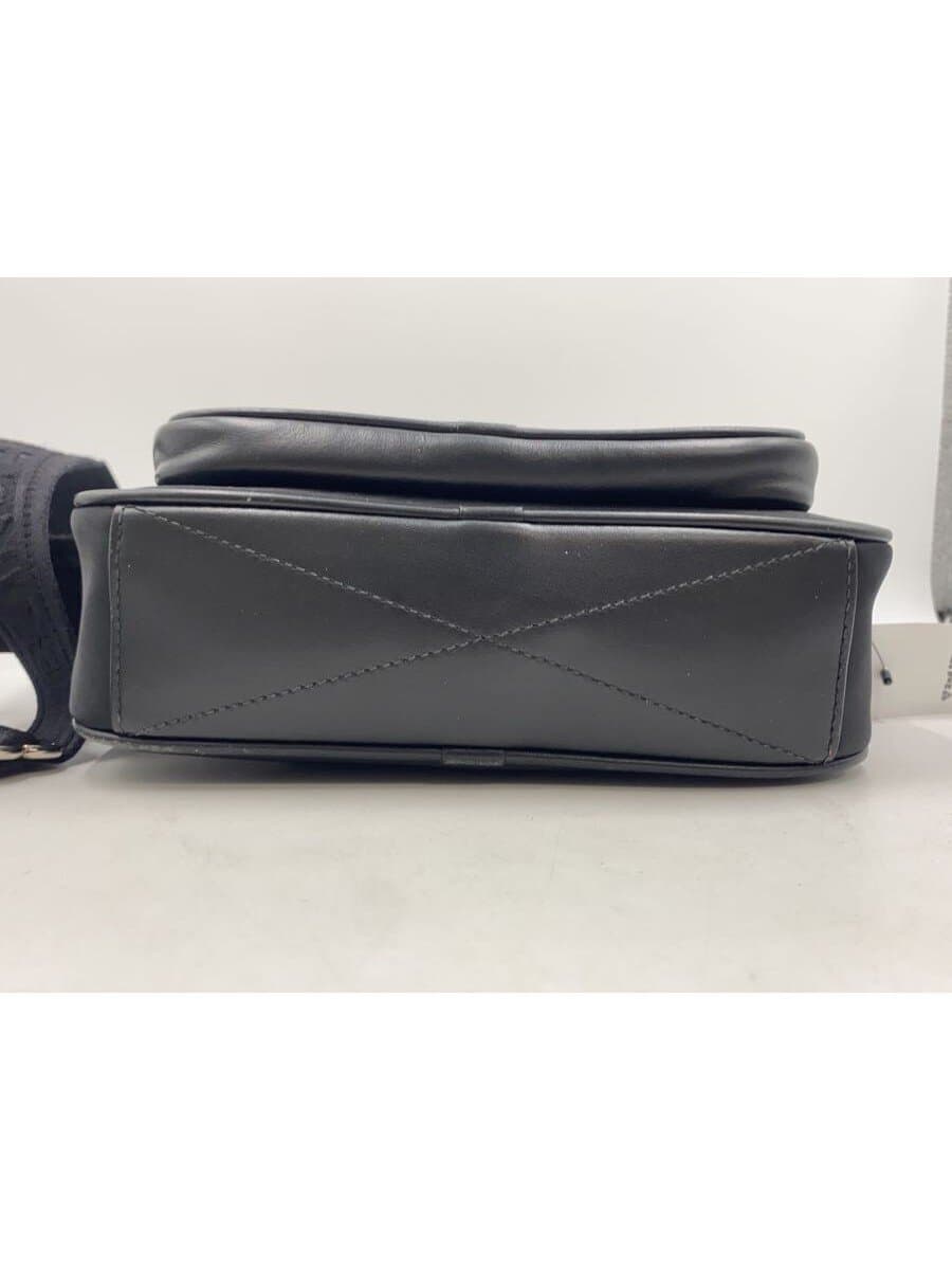 BURBERRY Shoulder Bag Polyester BLK 4