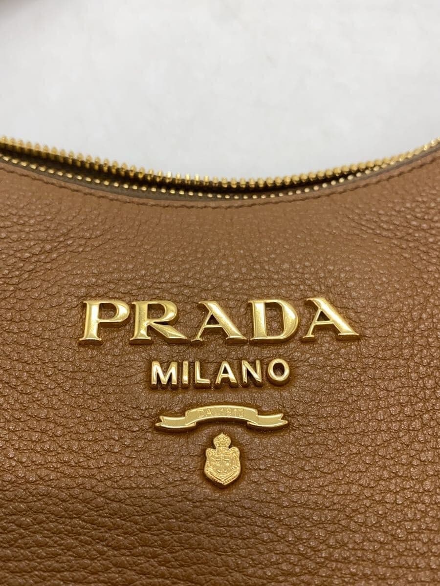 PRADA Shoulder Bag Leather BRW 5