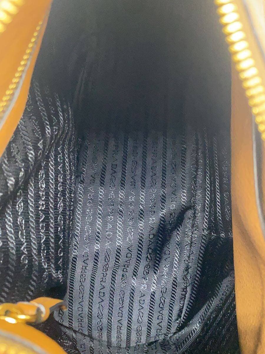 PRADA Shoulder Bag Leather BRW 6