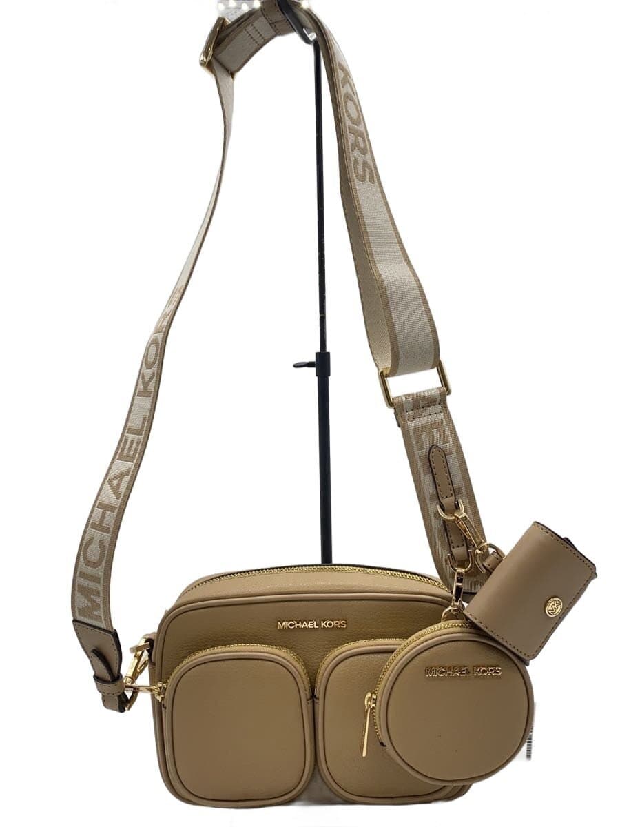 MICHAEL KORS Shoulder Bag Leather BEG 35S2GTTC6L