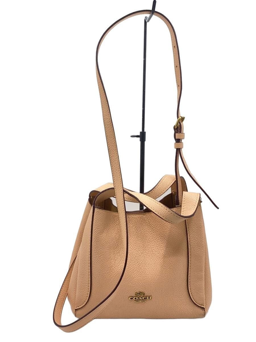 COACH Shoulder Bag Leather PNK 78800