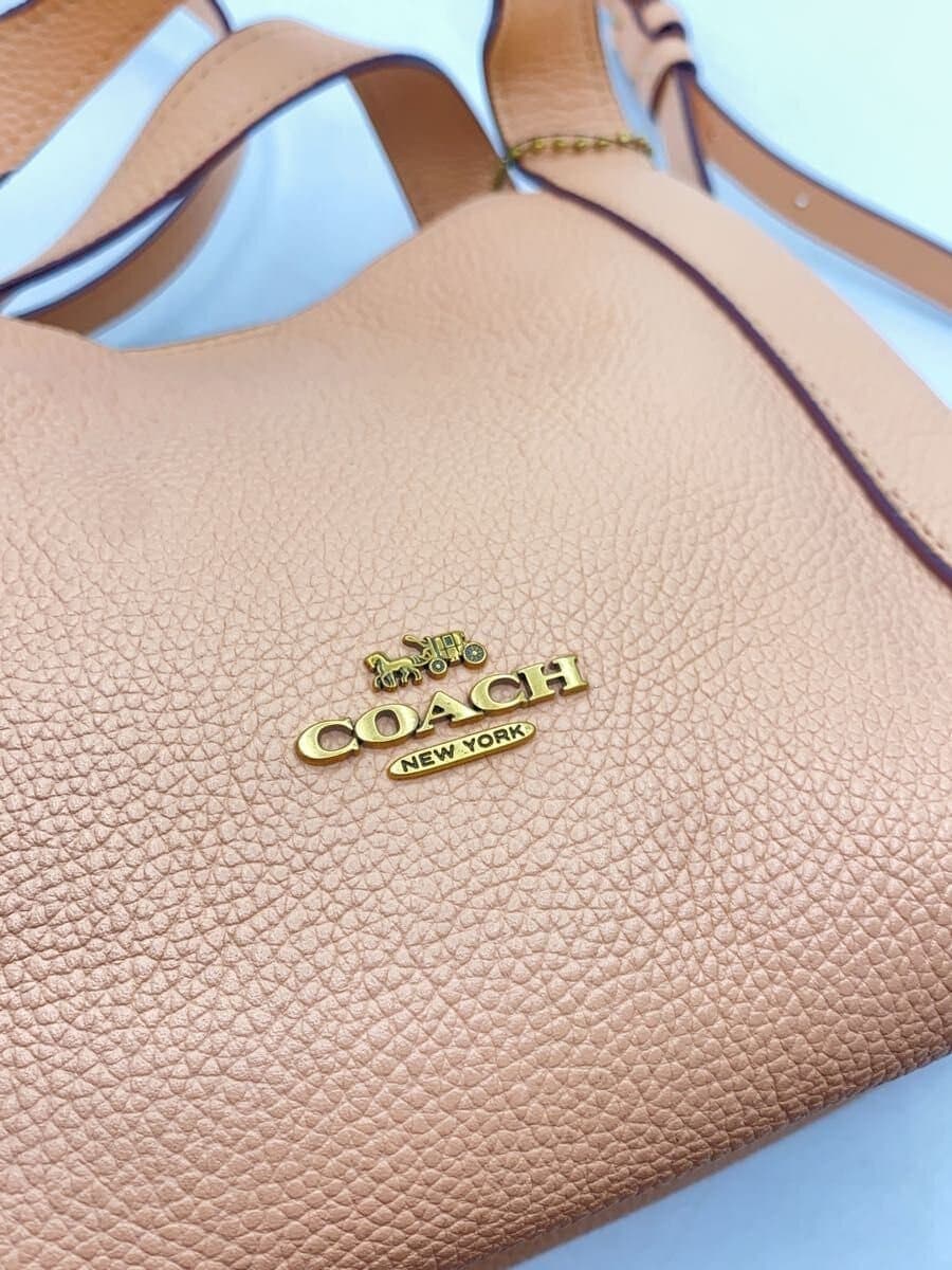 COACH Shoulder Bag Leather PNK 78800 5