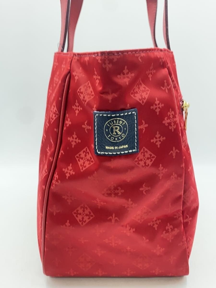 russet Tote Bag Nylon RED 3