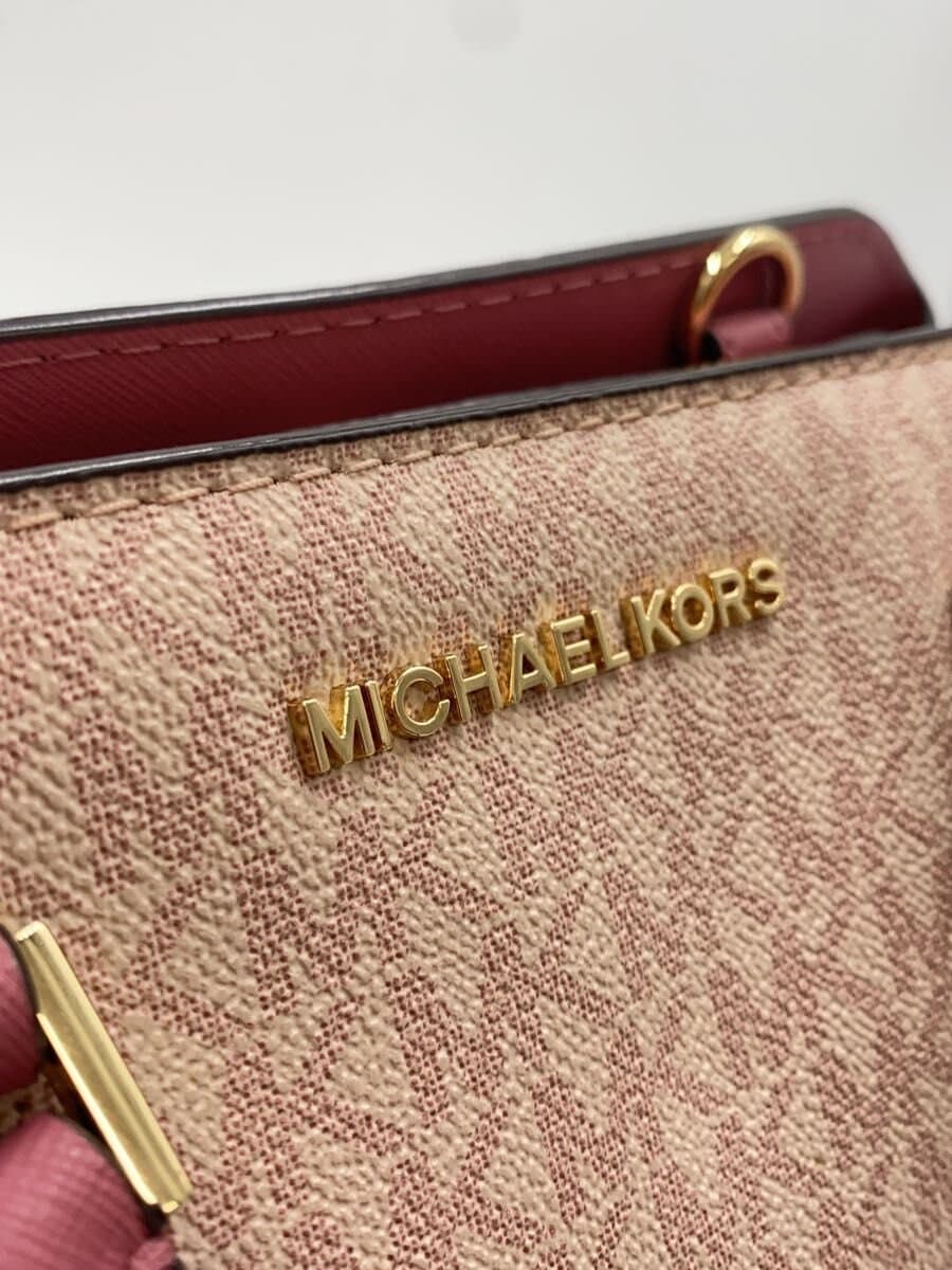 MICHAEL KORS Shoulder Bag Leather PNK 35T9GS7S1B 5