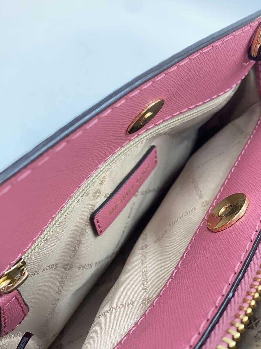MICHAEL KORS Shoulder Bag Leather PNK 35T9GS7S1B 8