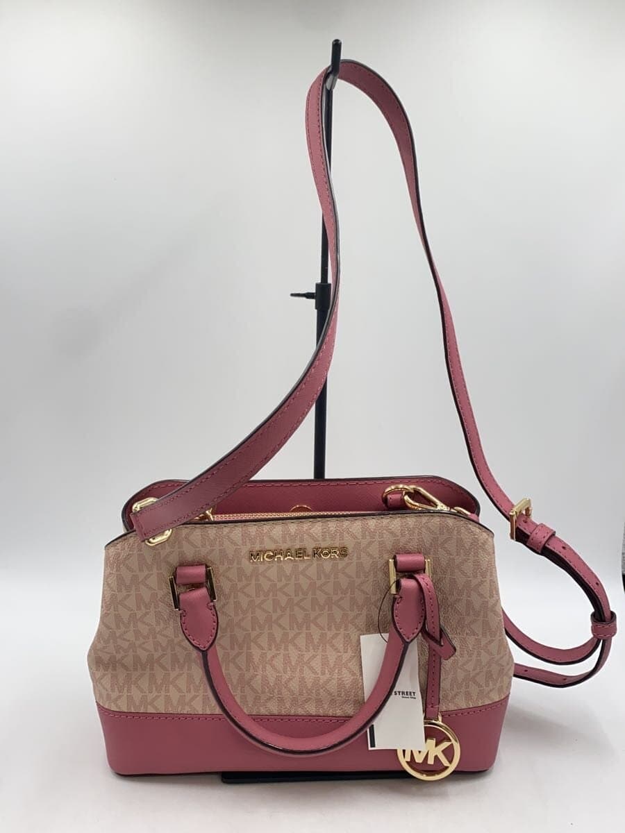 MICHAEL KORS Shoulder Bag Leather PNK 35T9GS7S1B 9