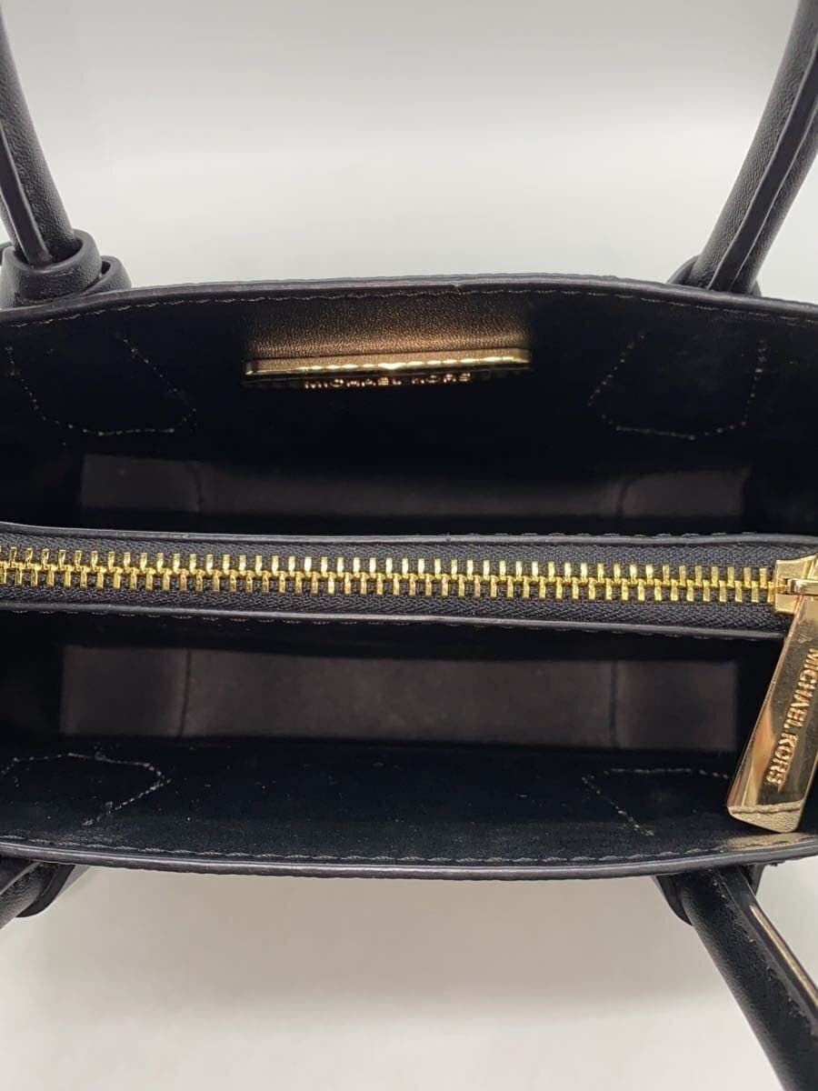 MICHAEL KORSMERCER MD MESSENGER LEATHER Shoulder Bag Leather BLK 35S1GM9M2L 6