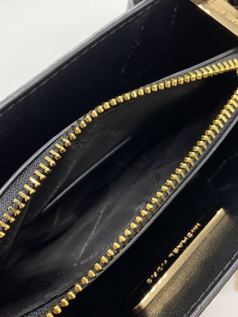 MICHAEL KORSMERCER MD MESSENGER LEATHER Shoulder Bag Leather BLK 35S1GM9M2L 7