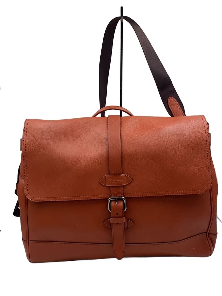 COACH Shoulder Bag Leather BRW F23204