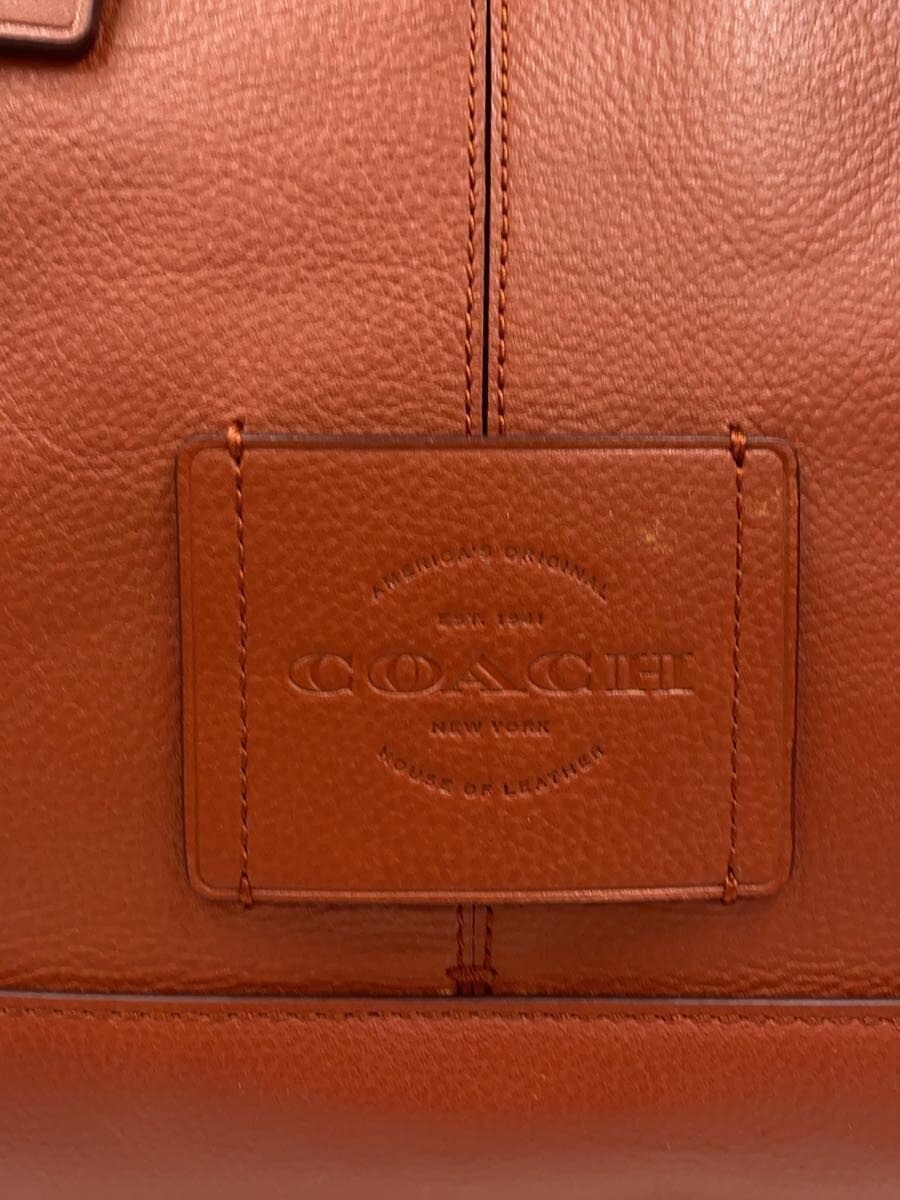 COACH Shoulder Bag Leather BRW F23204 4