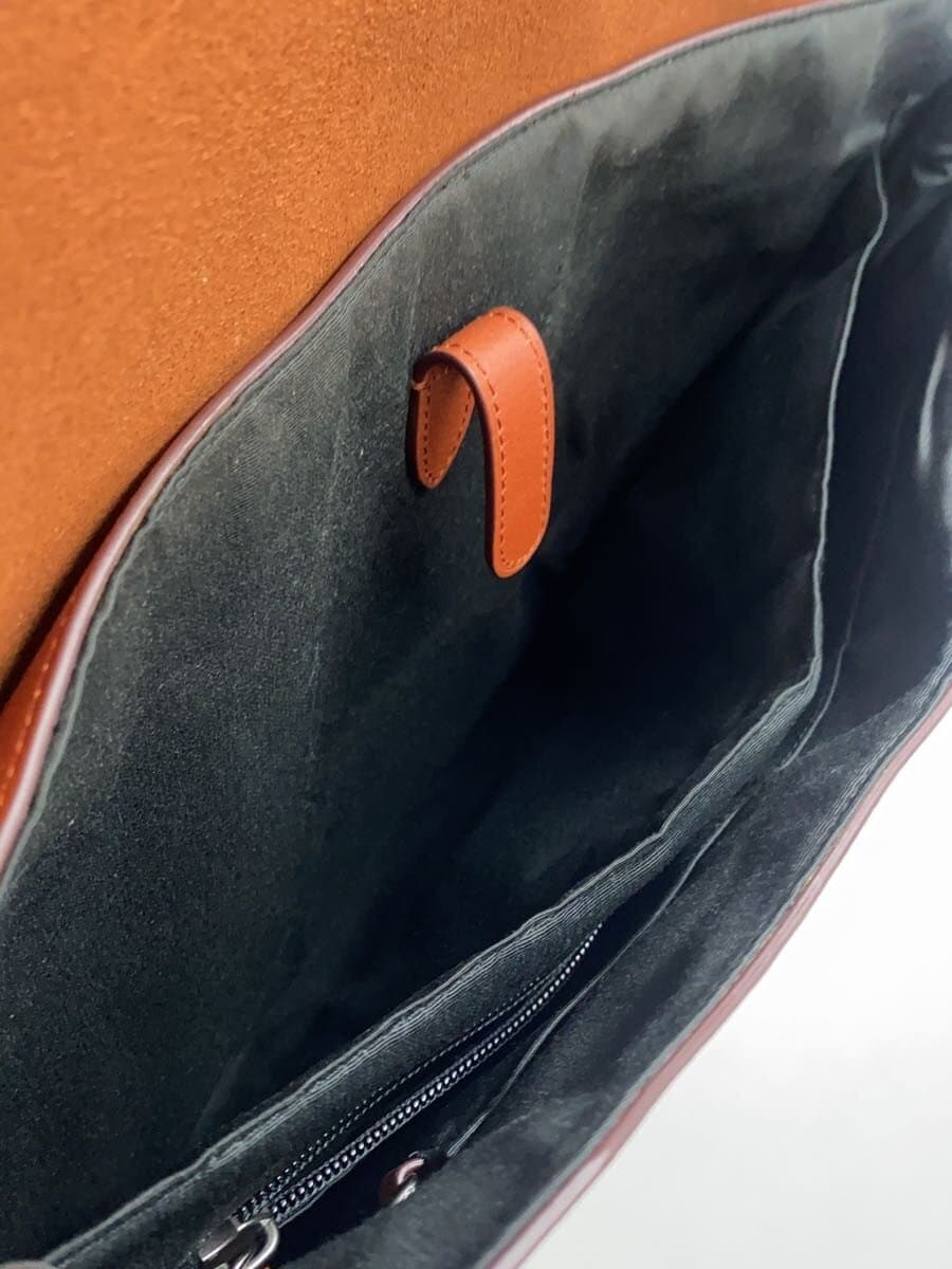 COACH Shoulder Bag Leather BRW F23204 8