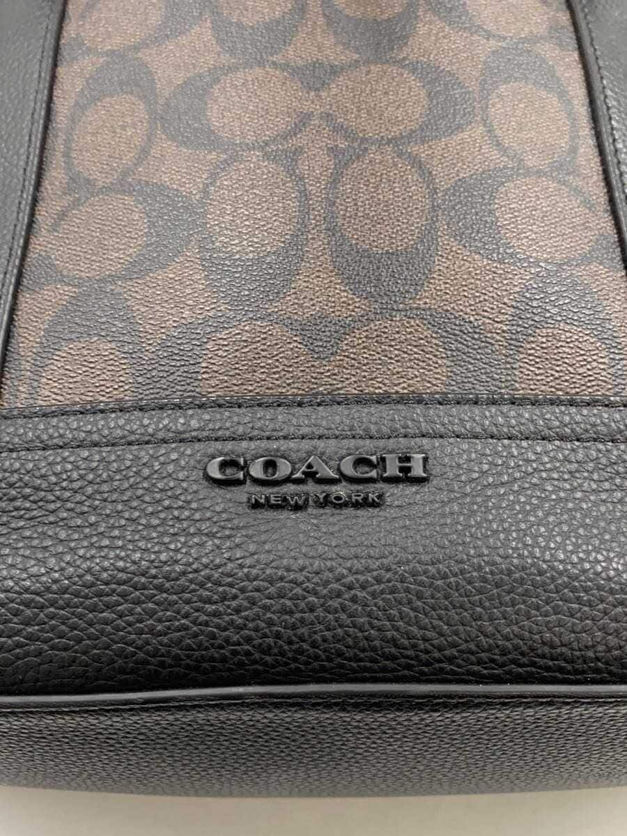 COACH Backpack Leather BRW All-over pattern C1242 5