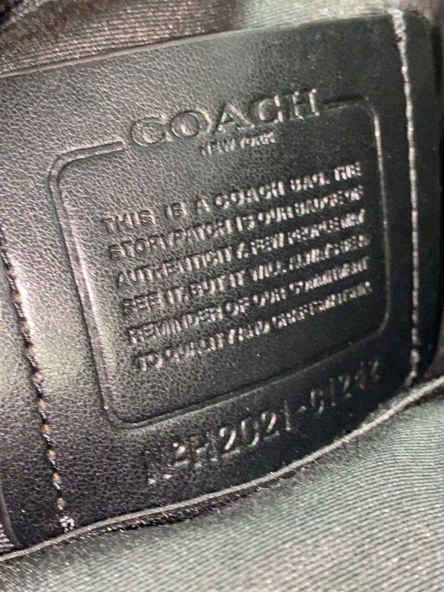 COACH Backpack Leather BRW All-over pattern C1242 8