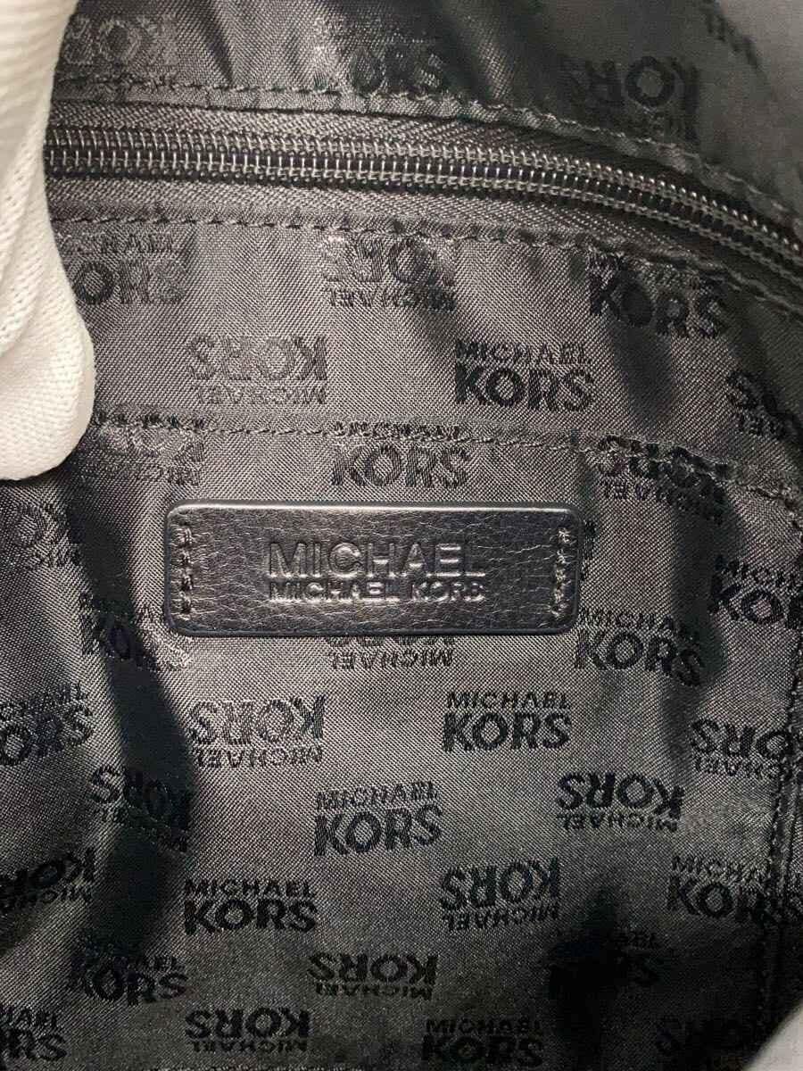 MICHAEL KORS tote bag leather black all-over pattern 35T5STTT8B 5