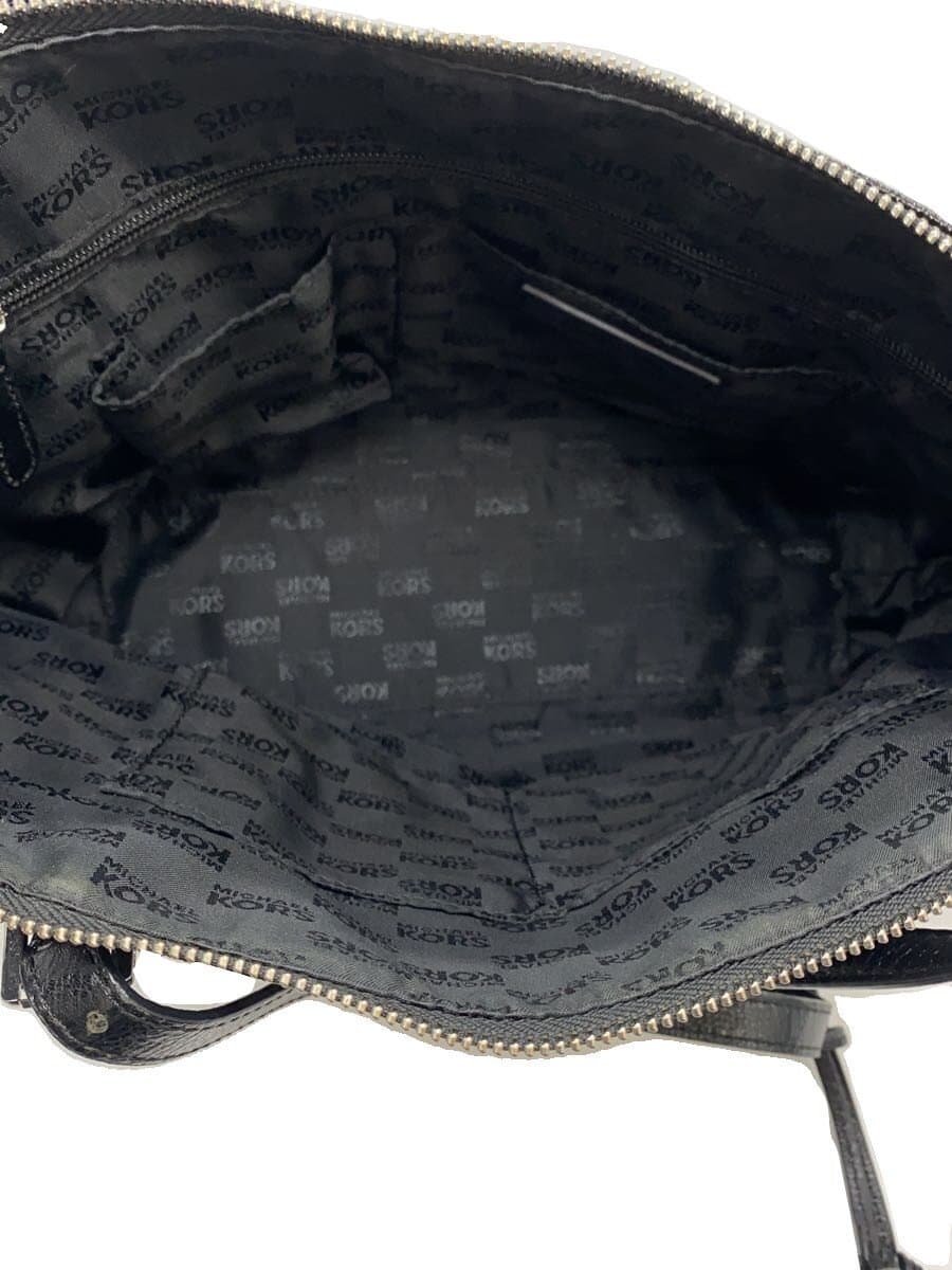 MICHAEL KORS tote bag leather black all-over pattern 35T5STTT8B 6
