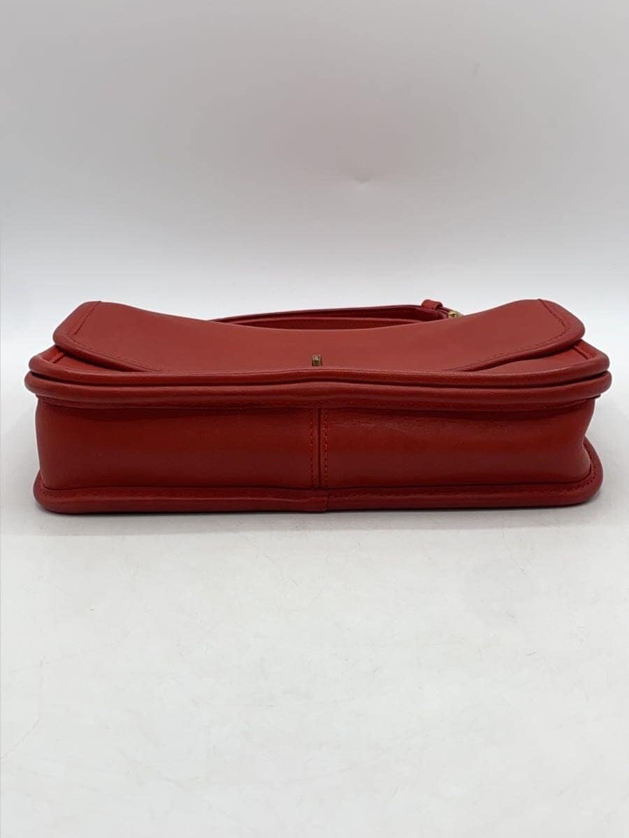 COACH shoulder bag leather ORN 4