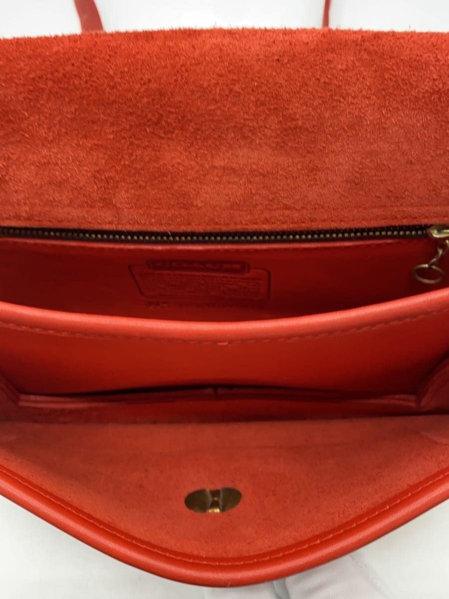 COACH shoulder bag leather ORN 6