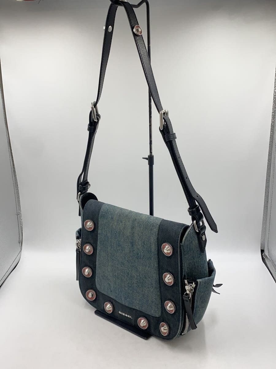 DIESEL Shoulder Bag Denim IDG 2