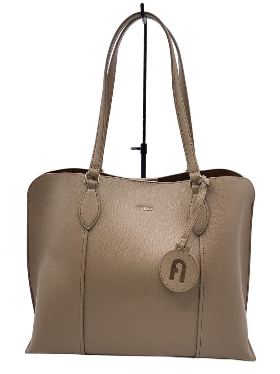 FURLA handbag leather BEG