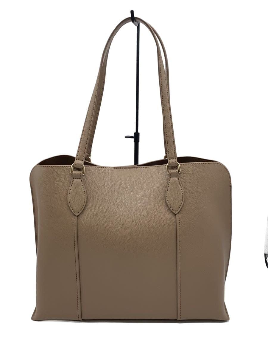 FURLA handbag leather BEG 3