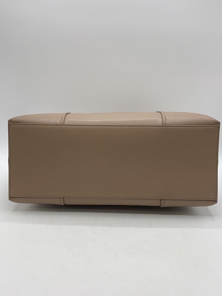 FURLA handbag leather BEG 4