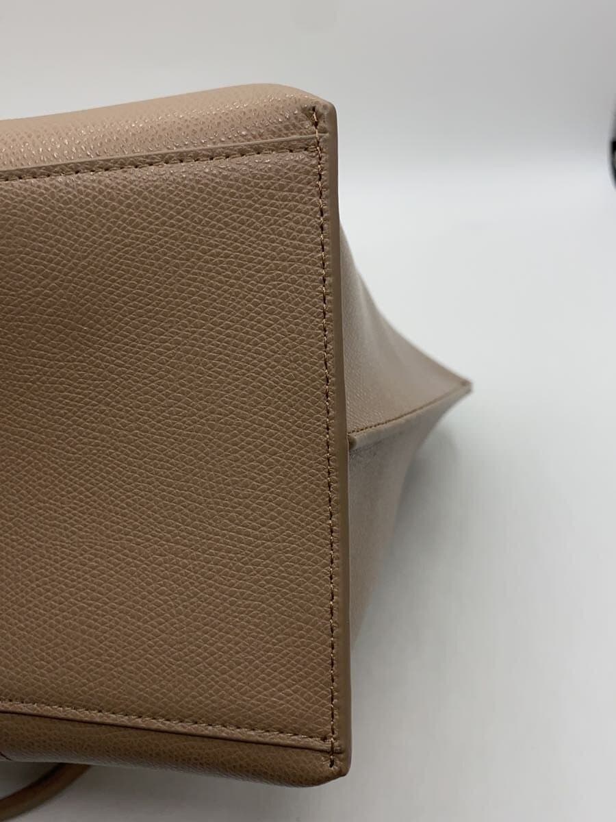 FURLA handbag leather BEG 7