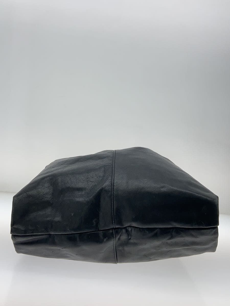 Other Brand Tote Bag Leather BLK Solid 4