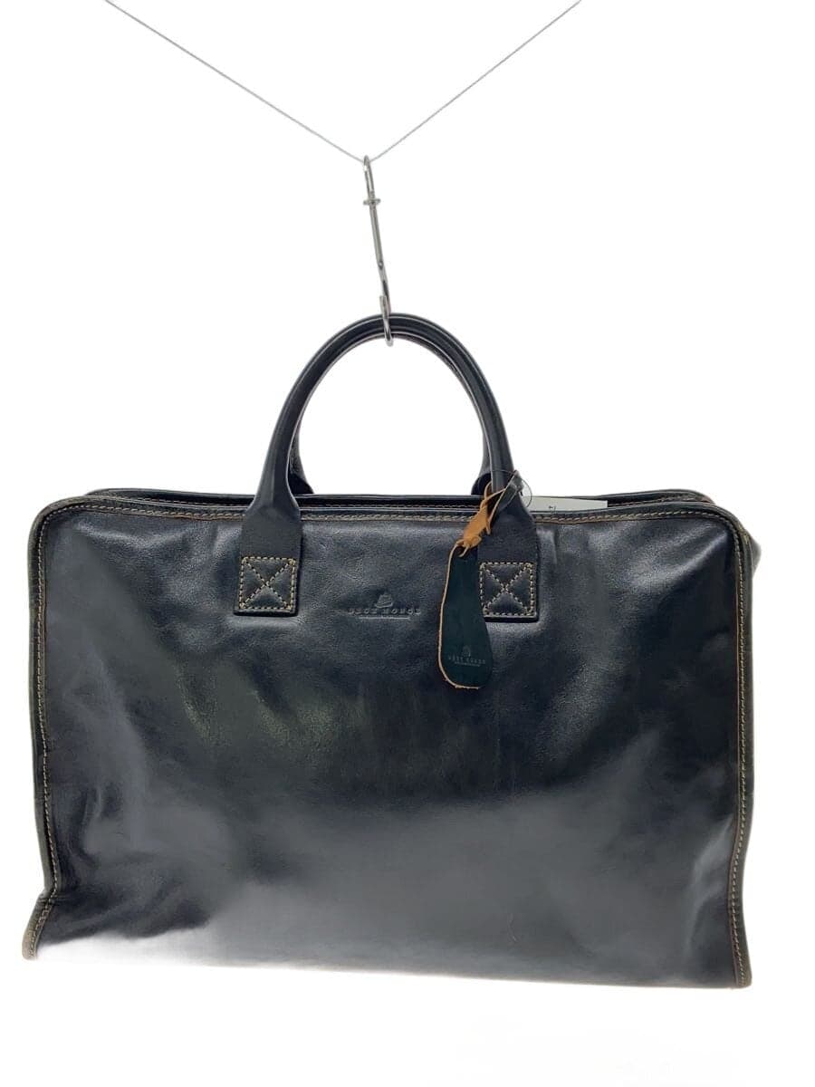 DEUX MONCX Samsonite Tote Bag Leather BLK