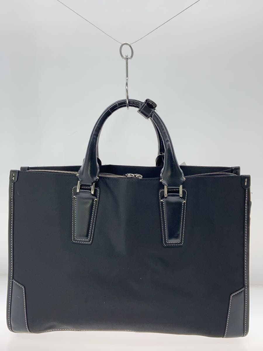 Pid Business Bag 2-Way Briefcase BLK Solid 3