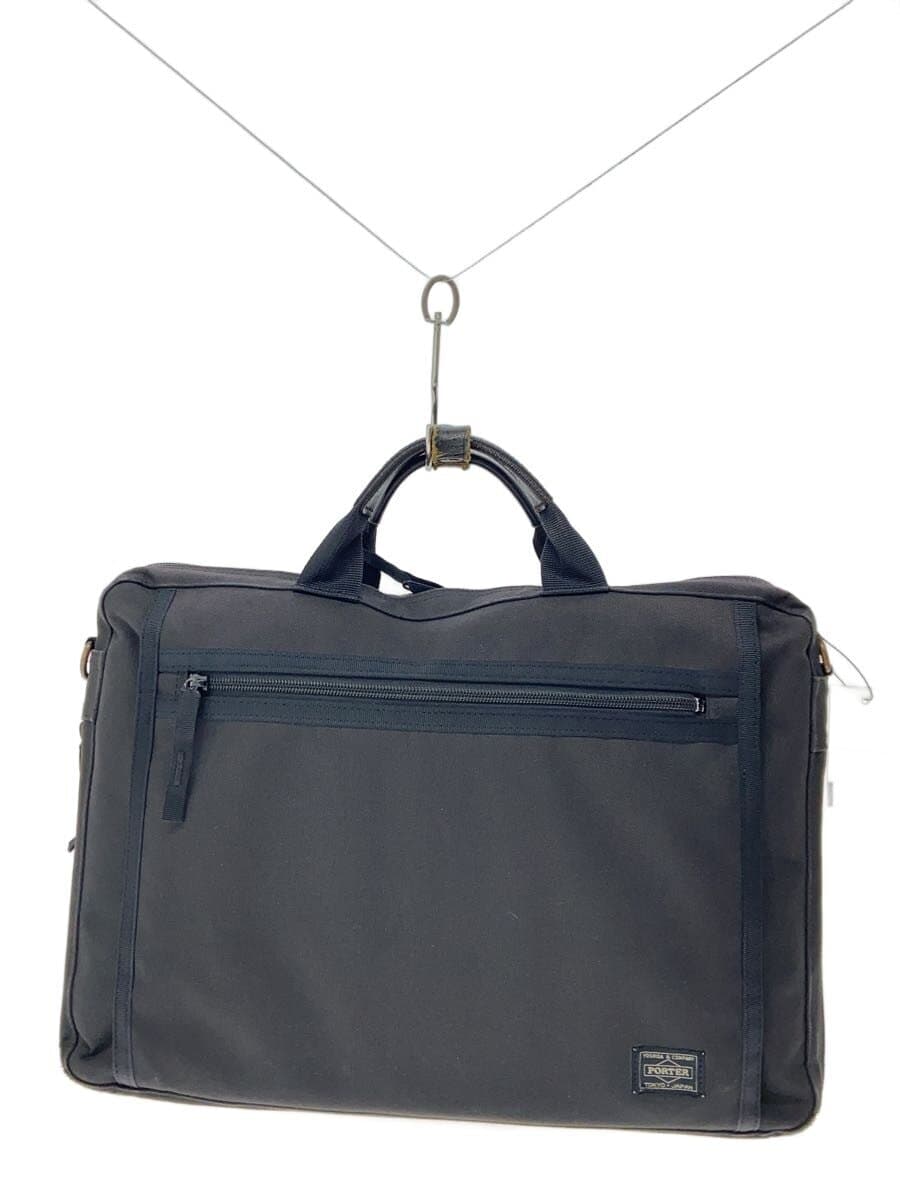 PORTERCLIP 2-Way Tote Bag BLK Solid
